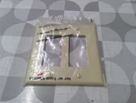 Cooper Unbreakable Mid-size Ivory Wallplate Cat No: PJ262V *free Shipping*. Fixed Price $6.00.