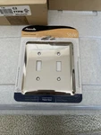 Amerelle Wall Plates - Lacquer Protected Plated Steel 2TTPW Box Of 7 New. Fixed Price $25.00.