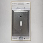 Allen Roth Bevel Single Switch Toggle Wallplate Cover Brushed Nickel Made Usa. Fixed Price $11.02.