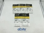 New Lot Of 5 Hubbell Premise Wiring IFP12W Port White Faceplate Free S/h. Fixed Price $19.99.
