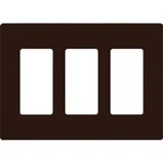 1PC Lutron CW-3-BR Dimmer/fan Control Wallplate, 3-GANG, Brown, Claro Serie. Fixed Price $35.55.