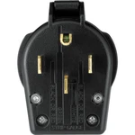Cooper Wiring S21-SP Plastic Angle 4WIRE Plug, Black. Fixed Price $16.50.