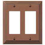 Steps Antique Copper Switch Cover Wallplate (discontinued). Fixed Price $11.87.