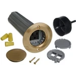 Thomas & Betts E971FBDI-2 Drop Floor Box Kit With Solid Brass Cover, 12 Cuin. Fixed Price $99.60.