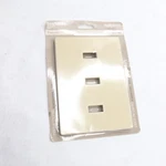 Lutron Fassada Gang Wallplate FG-3-IV. Fixed Price $5.73.