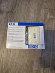 Eaton Wiring 5134LA, Nylon 1-GANG Toggle Switch Wallplate, Light Almond. Fixed Price $7.99.