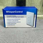 Panasonic FV-WCSW31-W Whispercontrol Function Bath Fan Switch 120 Vac. Fixed Price $15.88.