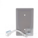 Hubbell NP14GY Gray 1-GANG Blank Unbreakable Standard Wallplate Covers 25PCS. Fixed Price $31.82.