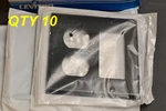 10-PACK Leviton 80746-E 2-GANG Black Nylon Wall Plate Decora+outlet/receptacle. Fixed Price $28.00.