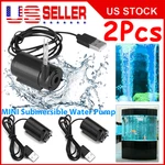 2PCS Usb Mute Small Pump For Garden Watering Mini Fountain Submersible. Fixed Price $9.99.