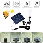 Solar Power Fountain Submersible Floating Water Pump Bird Bath Pond Garden Pool. Fixed Price $12.23.