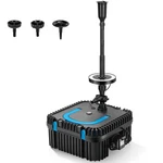 690GPH Pond Filter Fountain Pump W/ Rgb Led Light Submersible Koi Kit. Fixed Price $59.97.