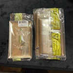 Lot Of 6 Pass Seymour SS1 Smooth 302SS Metal Wall Plate Gang Toggle P&s. Fixed Price $14.99.