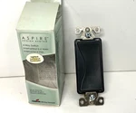 Cooper Aspire 9514SG Lighted 4-WAY Switch W/ground 15A 120/277VAC Silver Granite. Fixed Price $9.99.