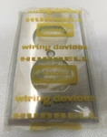 Lot Of Hubbell 97101 Stainless Steel Outlet Covers Beveled Edge 2-3/4 X 4-1/2. Fixed Price $38.79.