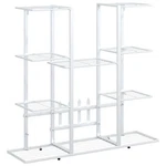 Flower Stand Outdoor Patio Multiple Storage Display Rack Shelf Iron Vidaxl. Fixed Price $59.99.