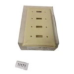 Mulberry 92074 Gang Toggle Ivory Endura Wall Plate Cover Lot Of 50 New. Fixed Price $149.99.