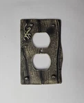 Browning Double Light Switch Wall Plate And Outlet Cover Home Decor. Fixed Price $25.00.