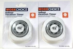 2 Ct Workchoice 14 Preset & Off Cycles Per Week Prong Indoor Vacation Timer. Fixed Price $14.99.