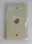 Eagle 2159V Ivory 0.625" Hole Telephone Coaxial Cable 1-GANG Thermoset Wallplate. Fixed Price $8.98.