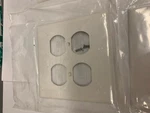 Leviton Outlet Wall Plate PJ82-W (pack Of 4) White Midway 2G. Fixed Price $8.99.