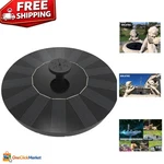 Elegant Solar Fountain Eco-friendly Bird Bath Water Pump For Garden & Pond. Fixed Price $29.24.