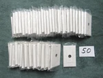(50) Russound White Decora Wall Plates - Impedance Matching Volume Alt, Lpt, Xlt. Fixed Price $705.25.