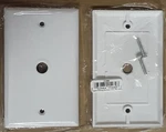 Cooper 2128W S/g (25 Pak) White 3/8" Hole For Telephone/cable/cctv. Fixed Price $11.95.