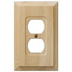 Baker Alder Unfinished Wood Switch & Outlet Covers Wallplate. Fixed Price $6.99.