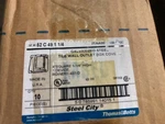 Steel City 52C 49 Sg Plaster Ring 1-1/4 Raised Lot Of Ten. Fixed Price $30.00.