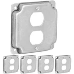 (5 Pack) Airmont Products 1-GANG Duplex Receptacle Electrical Box Cover 4 I.... Fixed Price $53.46.