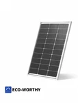 Eco-worthy 100W Bifacial Solar Panel. Fixed Price $85.00.