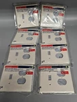 Lot Of 8LEVITON R56-OPJ18-00T Dual Gang With Switch Wall Plate Light Almond New. Fixed Price $22.21.