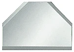 Crl BM2T3 Clear Mirror Glass 3" T-connector Beveled Sides. Fixed Price $35.00.