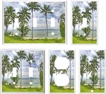 Tropical Beach Palm Tree # 2 Light Switch Cover Plate Home Decor. Fixed Price $6.49.