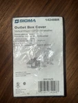 Sigma Electric 14248BR Aluminum Bronze 1-GANG Vertical Gfci Cover 4.57 In.. Fixed Price $9.68.