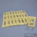 Leviton 80401-I Ivory 1-GANG Decora Gfci Plastic Standard Wallplate Covers 25PCS. Fixed Price $26.59.