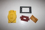 Arrow Hart 7420CR Corrosion Resistant Lift Lid Cover Yellow With Gasket. Fixed Price $27.00.