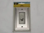 New Hampton Bay Tiered Nickel Finish Wall / Switch Cover Stepsn 273 746 84RNHB. Fixed Price $5.95.