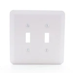 Leviton 89309-WH 2-GANG Jumbo White Switch Cover Oversize Toggle Wallplates 5PCS. Fixed Price $22.99.