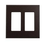 Lightolier Controls FB2SBR Multi Gang Faceplate Wall Plate, Brown. Fixed Price $16.99.