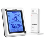 Vivosun Indoor Outdoor Thermometer Wireless Digital Hygrometer Temperature.... Fixed Price $27.46.