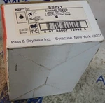 Box Of 10 New - Pass & Seymour Inc. SS721 Smooth 302SS Metal Wall Plates. Fixed Price $36.00.