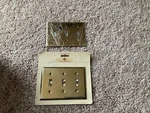 2 Baldwin Solid Polished Brass Triple Switch Plate Cover Toggle 4770-030 Read. Fixed Price $35.99.