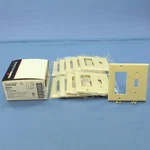 Cooper 2153V Ivory 2-GANG Decorator Gfci Switch Cover Thermoset Wallplates 10PCS. Fixed Price $20.89.