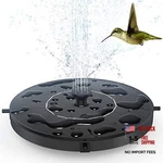 Solar Fountain, Floating Powered Water Pump For Bird Bath, Auto. Fixed Price $19.22.