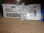 Leviton 40649-W Decora RJ-11 Jack Telephone Wall Plates 6P4C White Pck. Fixed Price $16.00.