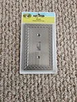 Hampton Bay 93TANHB Amelia 1 Gang Toggle Metal Wall Plate - Antique Nickel. Fixed Price $11.50.