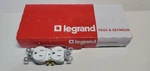 10 Pk Legrand Pass & Seymour 3232TR-W White Tamper Resistant Receptacle 15A. Fixed Price $18.95.