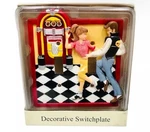 Borders Unlimited 50S Style Happy Days Decorative Switchplate Cover Used Retro. Fixed Price $13.50.